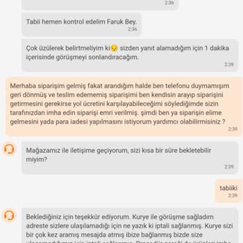 Trendyol İade Talebinin Karşılanmaması