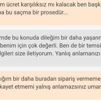 Trendyol İade Talebinin Karşılanmaması