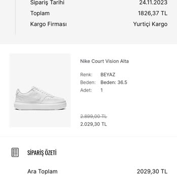 Sneaks Up Siparişim Ürün Stoklarda Olmasına Rağmen İptal Edildi