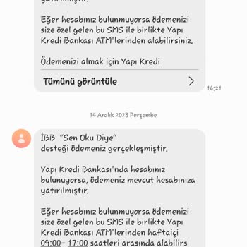 İBB Sen Oku Diye Yardımı ATM'DEN Alınamıyor