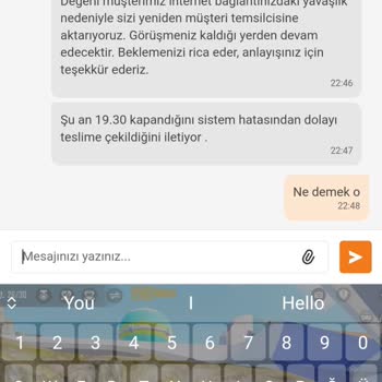 Trendyol Market Carrefour Eskişehir Neo Hiper Şubesi Paramı Vermiyor