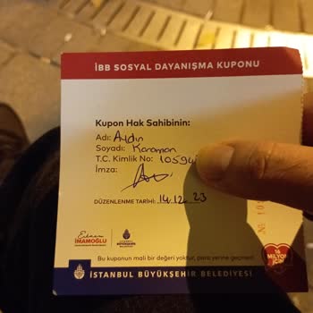 İBB Yardım Kuponu Ödemesi Alınamıyor