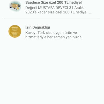 Kuveyt Türk 31 Aralık A Kadar 200₺ Üstü Alışverişe 200₺ Kampanyası
