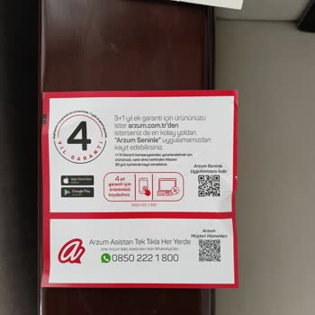 Arzum Ar4070 Hortumu Yırtık Geldi