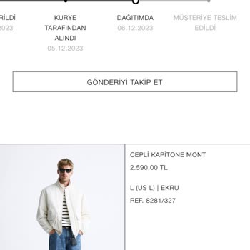 Zara Ürün Müşteri Hizmetleri Yardımcı Olmamakta