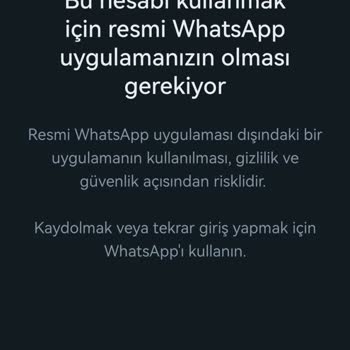 Huawei Resmi Olmayan WhatsApp Uygulaması