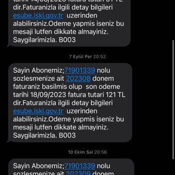 İSKİ Su Faturası Çok Fazla Geliyor