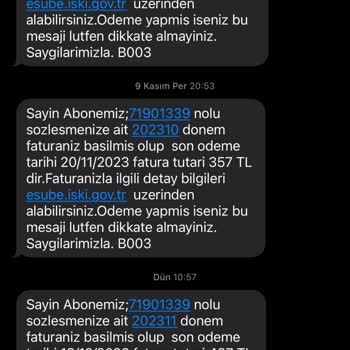 İSKİ Su Faturası Çok Fazla Geliyor