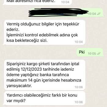 UPS Türkiye Tarafından Bilgim Dışında Ürün İadesi