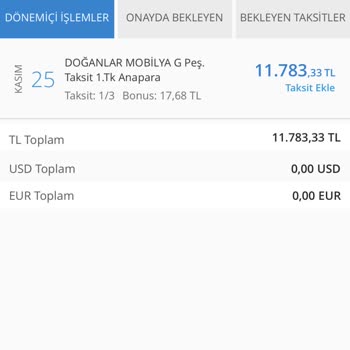Doğtaş Mobilya Ücret İadesinin Yapılmaması