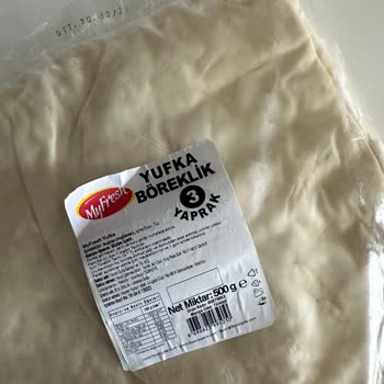 Migros'tan Aldığım Yufkada Etiket Oyunu