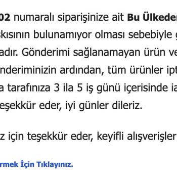 Bkmkitap Sipariş Göndermiyor