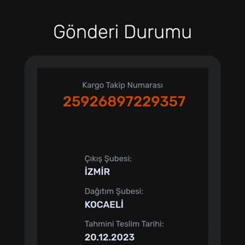 Horoz Lojistik Kargo Dağıtıma Çıkartılmıyor