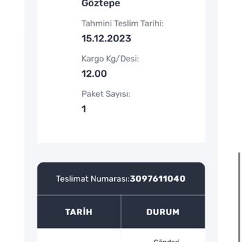 Sürat Kargo Asur Şube Kargo Problemi