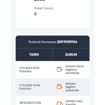 Aras Kargo Niobe Şubesi Kargomu Teslim Etmiyor!
