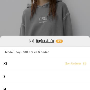 Pull & Bear Online Sipariş Defolu Ürün Farklı Görsel