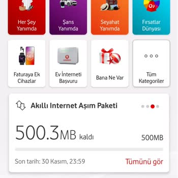 Vodafone Net Tarife Aşımı Diyerek İnternet Tanımlaması Yapıldı İnternetim Varken