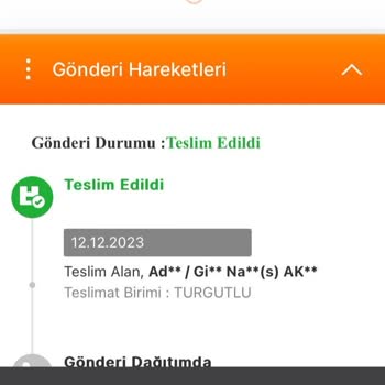 MNG Kargo Turgutlu Şubesinden Şikayetçiyim