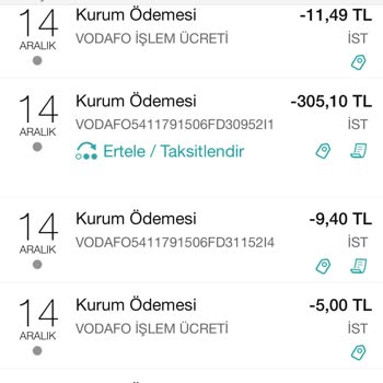 Vodafone Hat İptal Sorunu