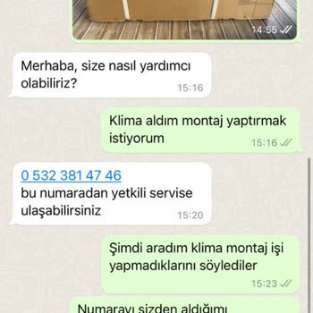 Dijitsu Klima Aldım Ama Montaj Yapılamıyor