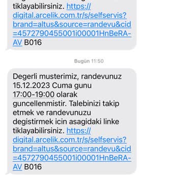 Arçelik Servis Randevusu Ve Müşteri Mağduriyeti