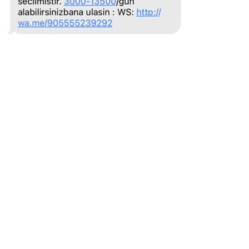 0548 823 62 78 Yabancı Numaralardan Gelen Mesaj