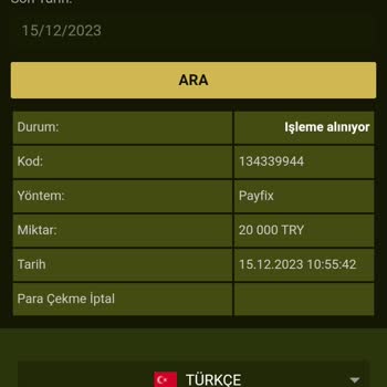 GrandPashaBet Para Çekimi Yaptım Daha Gelmedi