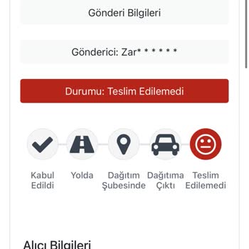 Kargoist Kargo Teslim Edilemiyor