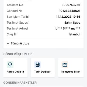 Trendyol Express Trendyol Kuryelerinin Ürünümü Teslim Etmemesi