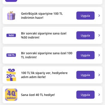 Getir Siparişinin Haksiz Here İptal Edilmesi