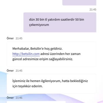 Betsilin 50 Bin Tl Yi Vermedi