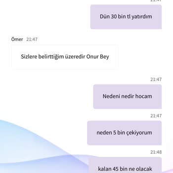 Betsilin 50 Bin Tl Yi Vermedi