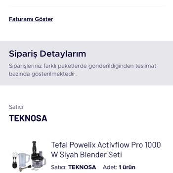 Teknosa Yanlış Ürün Geldi!