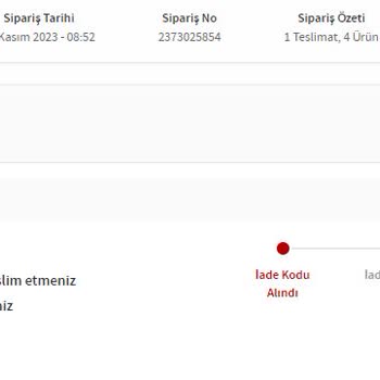 Trendyol Ürünlerimi Kargoda Kaybetti
