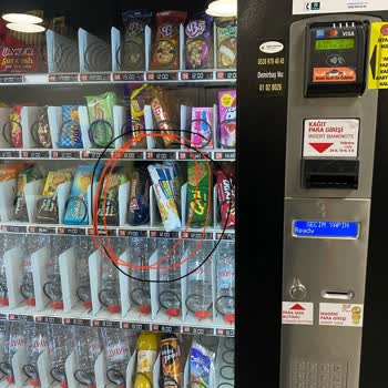 Egea Otomat Arızası Ve Alamadığım Ürün