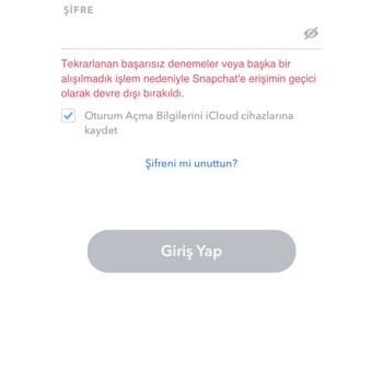 Snapchat Hesabıma Giremiyorum Bunun Nedeni Nedir Acaba