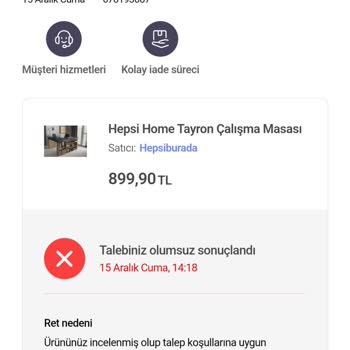 Hepsiburada Kırık Parçalarla İlgilenilmiyor