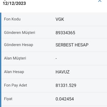Türkiye Hayat Emeklilik BES İptal Havuz