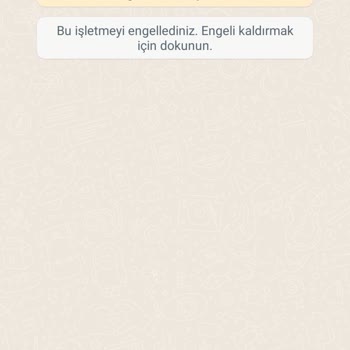 WhatsApp'dan Rahatsız Edici Mesaj