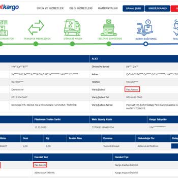 Sürat Kargo Kargom Bir Türlü Dağıtıma Çıkmıyor.