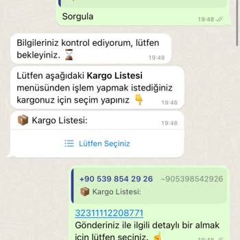 In Street FLO Horoz Lojistik Depo Kargo Teslim Edilmiyor