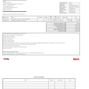 Koçtaş Tan Alınan Conax Cihazı
