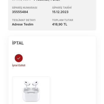 Media Markt 1 Adet Aldığım Ürün Toplu Alım Olarak İptal Edildi