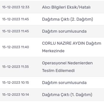 KARGOMsende Doğru Adrese Yanlış Denmesi