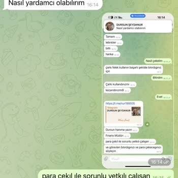 Telegram Mağduriyet Yaşadım: Paraya Erişemiyorum!