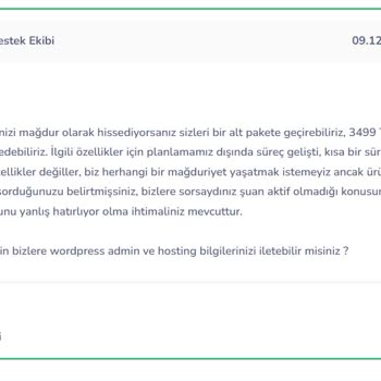 Birtema.com Satın Aldığım Hizmetin Tamamını Teslim Etmiyorlar
