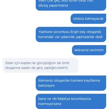 Obilet Yolda Bırakır Hatasını Düzeltmez Ve İlgisiz