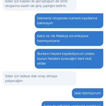 Obilet Yolda Bırakır Hatasını Düzeltmez Ve İlgisiz