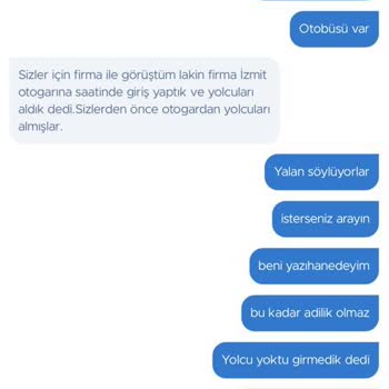 Obilet Yolda Bırakır Hatasını Düzeltmez Ve İlgisiz