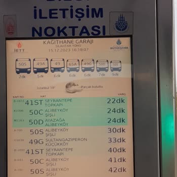 İBB - İstanbul Büyükşehir Belediyesi 41ST Otobüsü Saatlere Uymuyor